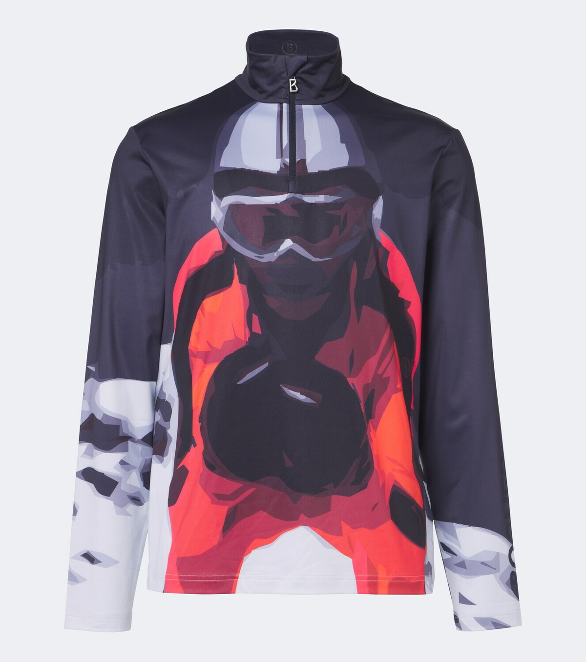 Bogner Verti printed ski top