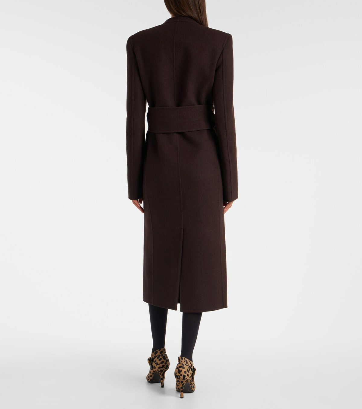 Khaite Jelson wool wrap coat