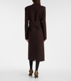 Khaite Jelson wool wrap coat