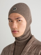 Rick Owens - Moncler Logo-Appliquéd Wool and Cashmere-Blend Balaclava