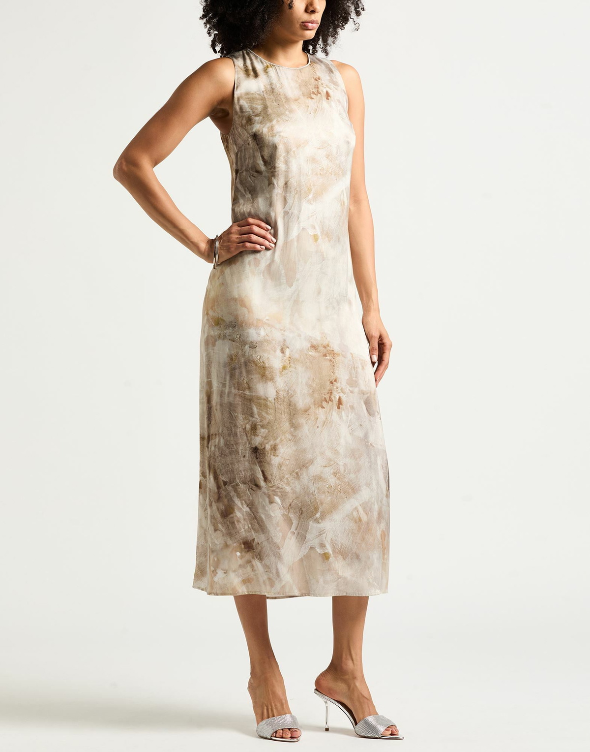 Peserico Womens Maxi dress Blush