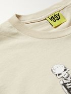 IGGY - Printed Cotton-Jersey T-Shirt - Neutrals
