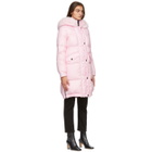 Mr and Mrs Italy Pink Down Parka