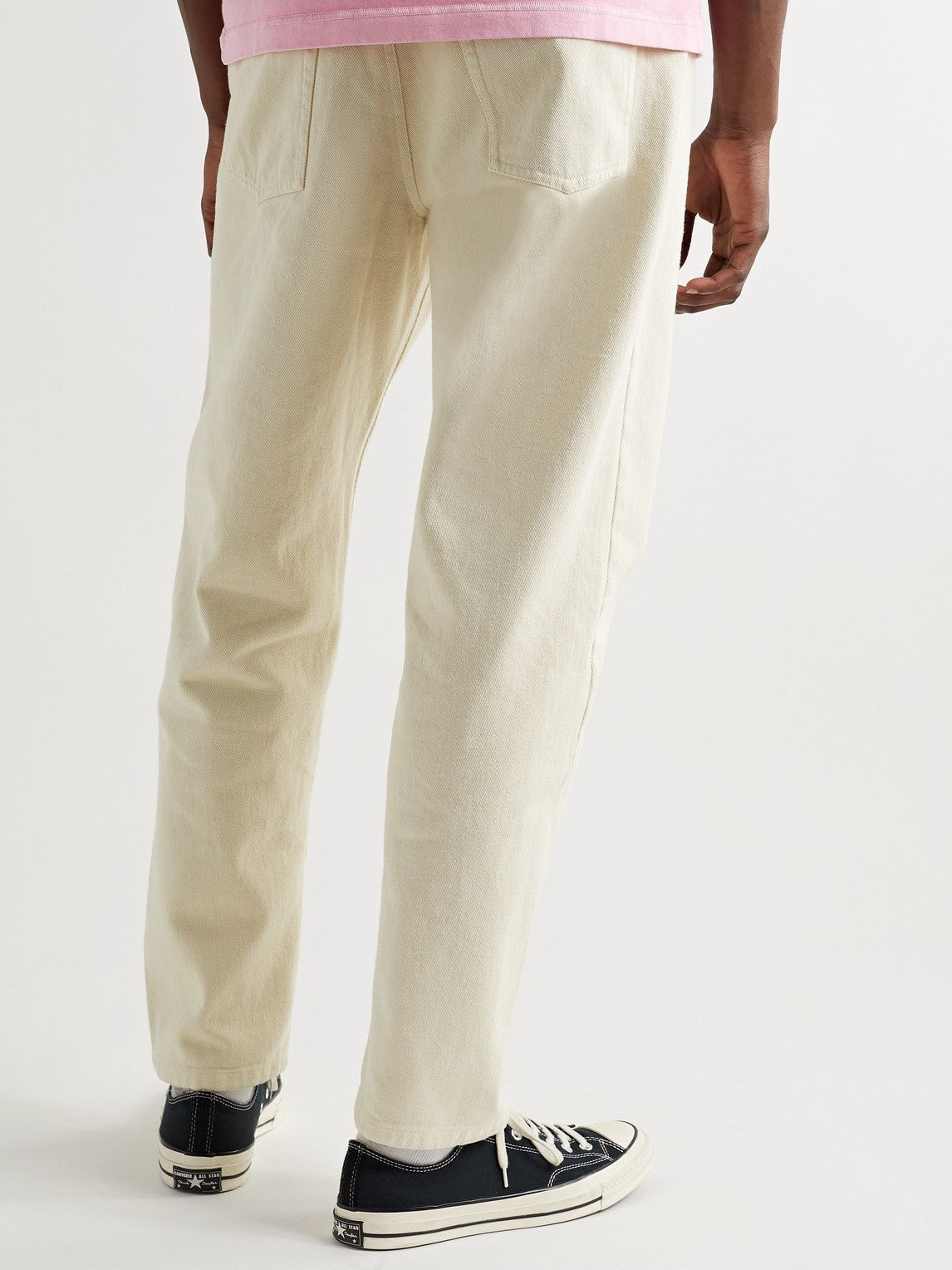 ICECREAM StraightLeg LogoPrint Jeans Neutrals ICECREAM