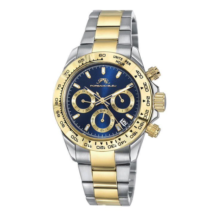 Photo: Porsamo Bleu Alexis Quartz Blue Dial Ladies Watch 922CALS