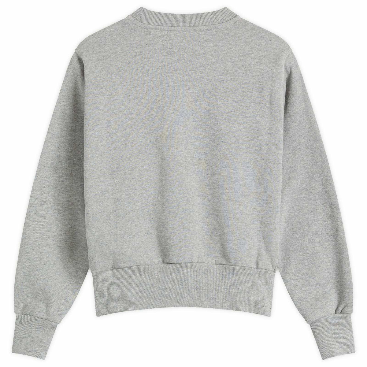 Aries Women's Baby Fit J'Adoro Sweatshirt in Grey Marl 