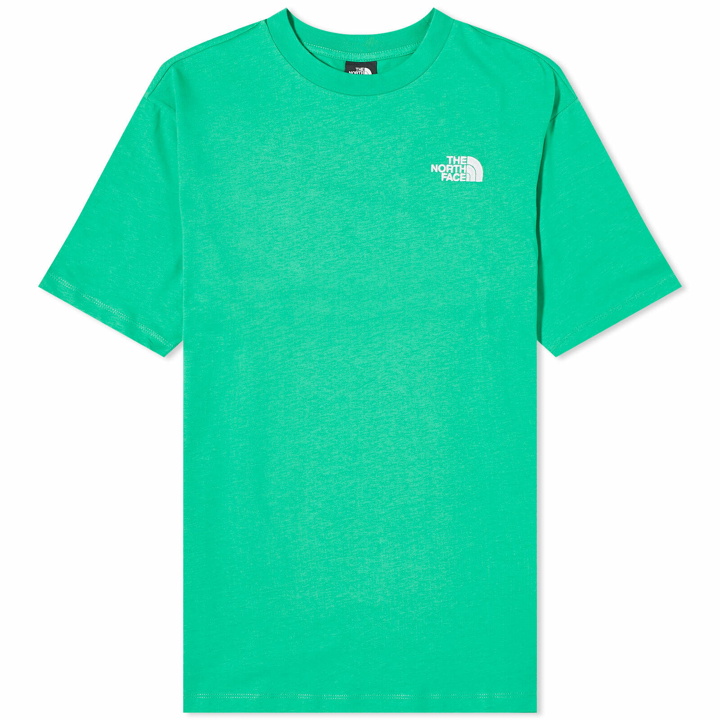 Photo: The North Face Women's Essential Oversized T-Shirt in Optic Emerald