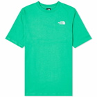 The North Face Women's Essential Oversized T-Shirt in Optic Emerald