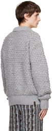 Isa Boulder Gray Chunky Polo