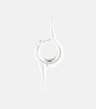 Balenciaga - Force Double Spike silver earrings