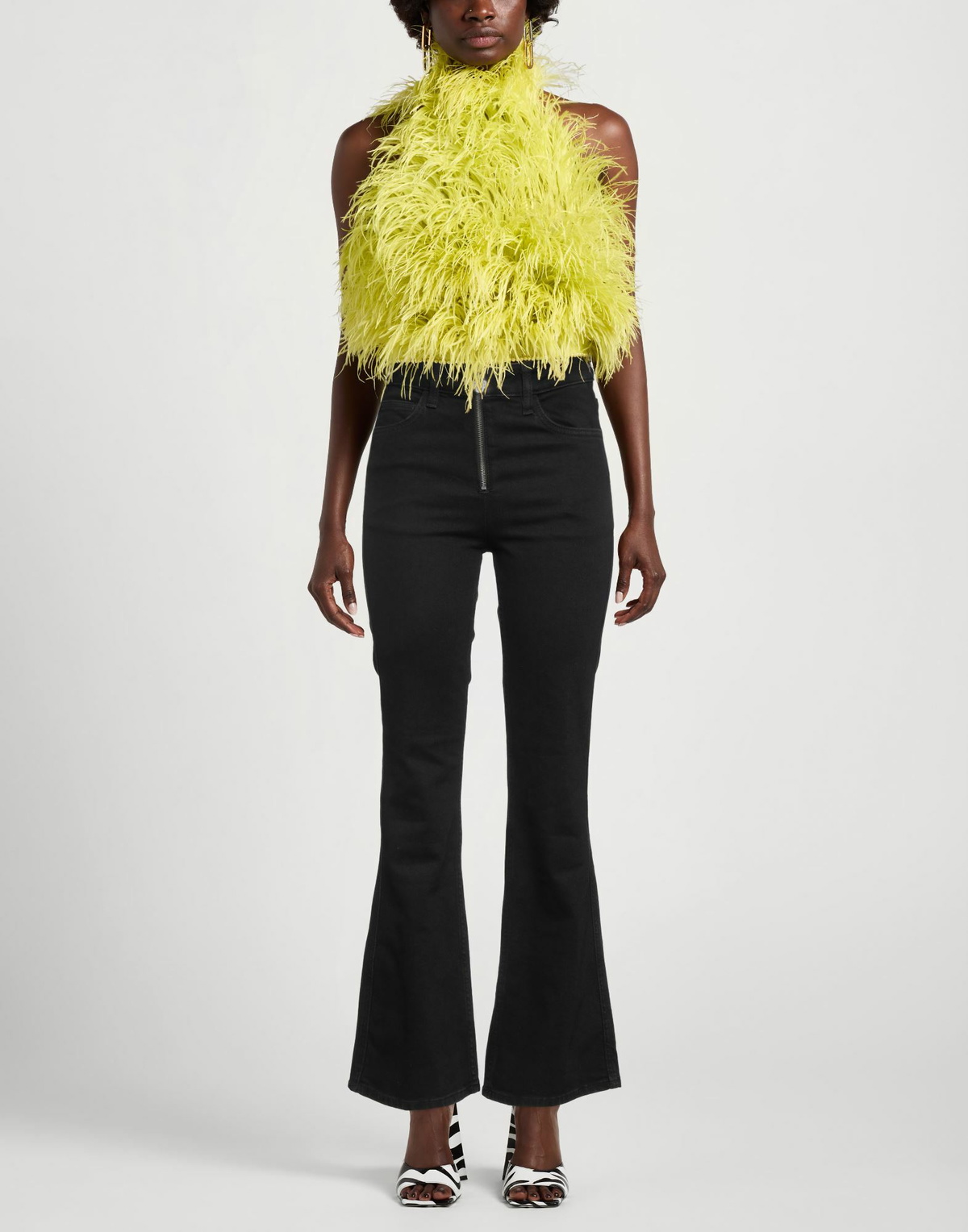 Maje Womens Jeans in Black