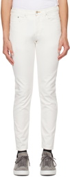 PS by Paul Smith White Tapered Trousers