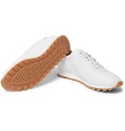 J.M. Weston - On My Way Leather Sneakers - White