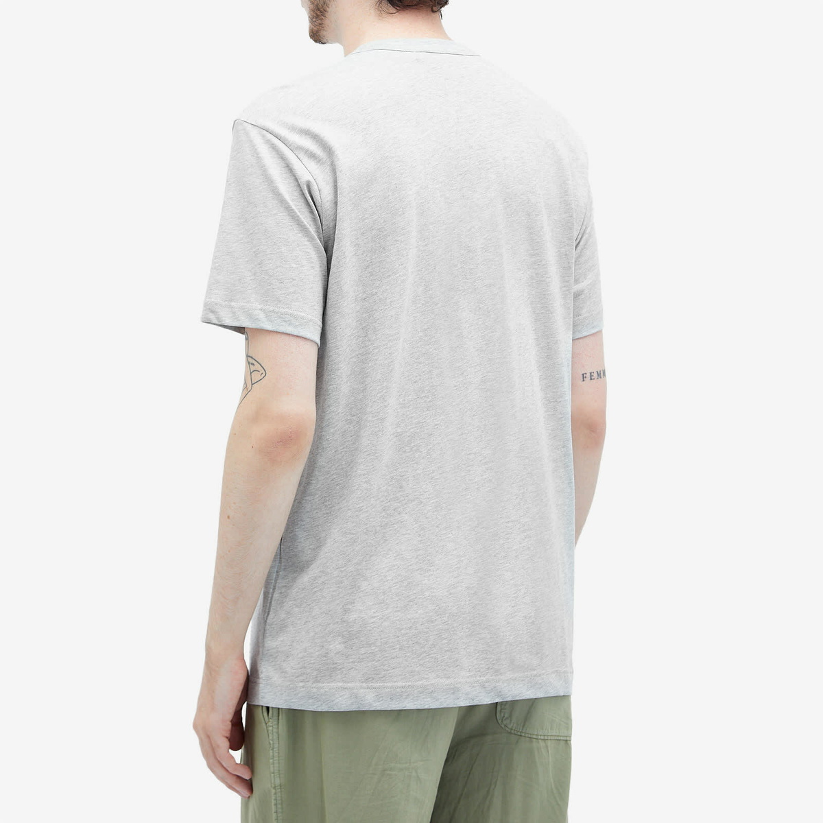 Comme des Garçons SHIRT Men's Strong Will Patchwork T-Shirt