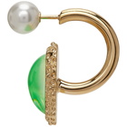 Safsafu Green Miss Limelight Earring