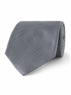 Anderson & Sheppard - 9cm Puppytooth Silk-Jacquard Tie