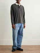 Corridor - Rugby Cotton-Jersey Polo Shirt - Black