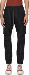 Rick Owens Black Mastodon Cargo Pants