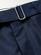 Officine Générale - Hoche Tapered Wool Suit Trousers - Blue