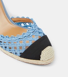 Aquazzura Sunburst 120 espadrille wedges