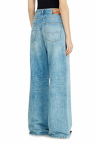 Diesel Relaxed Jeans Low Waist 1996 D-Sire, Light blue, Button fly