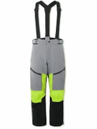 Moncler Grenoble - Colour-Block Padded Ski Pants - Gray