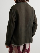 Karu Research - Garment-Dyed Cotton Shirt - Brown