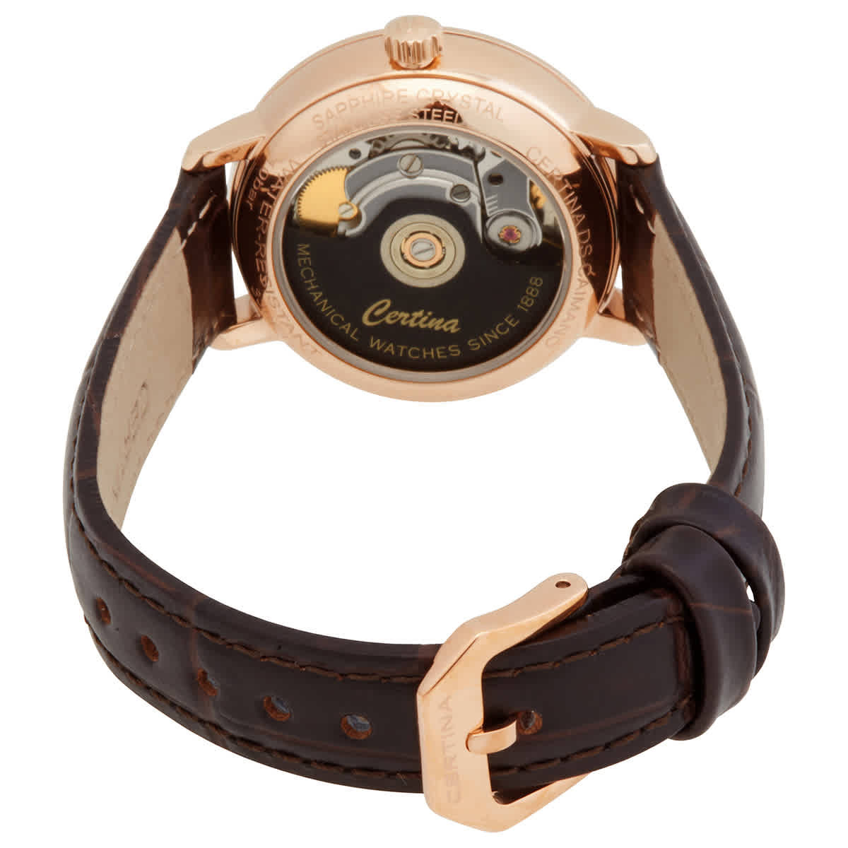 Certina DS Caimano Automatic Anthracite Dial Ladies Watch C035.207.36.087.00