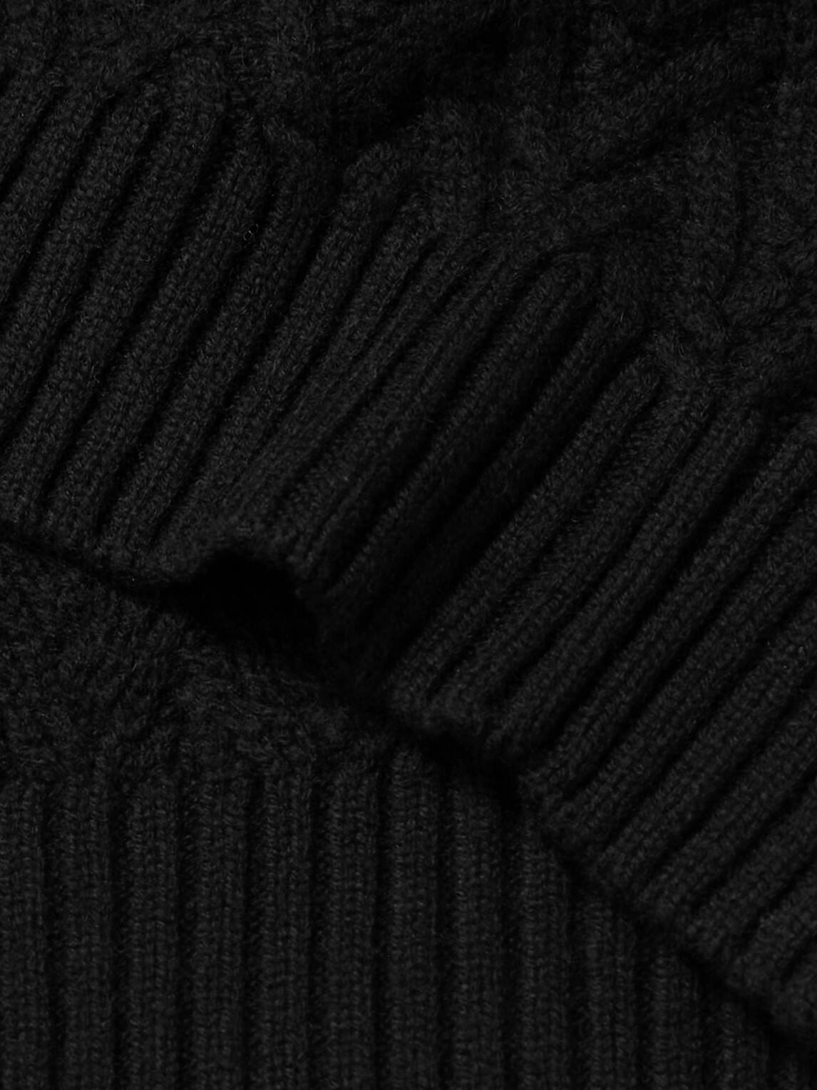 Mr P. - Wool and Cashmere-Blend Sweater Vest - Black