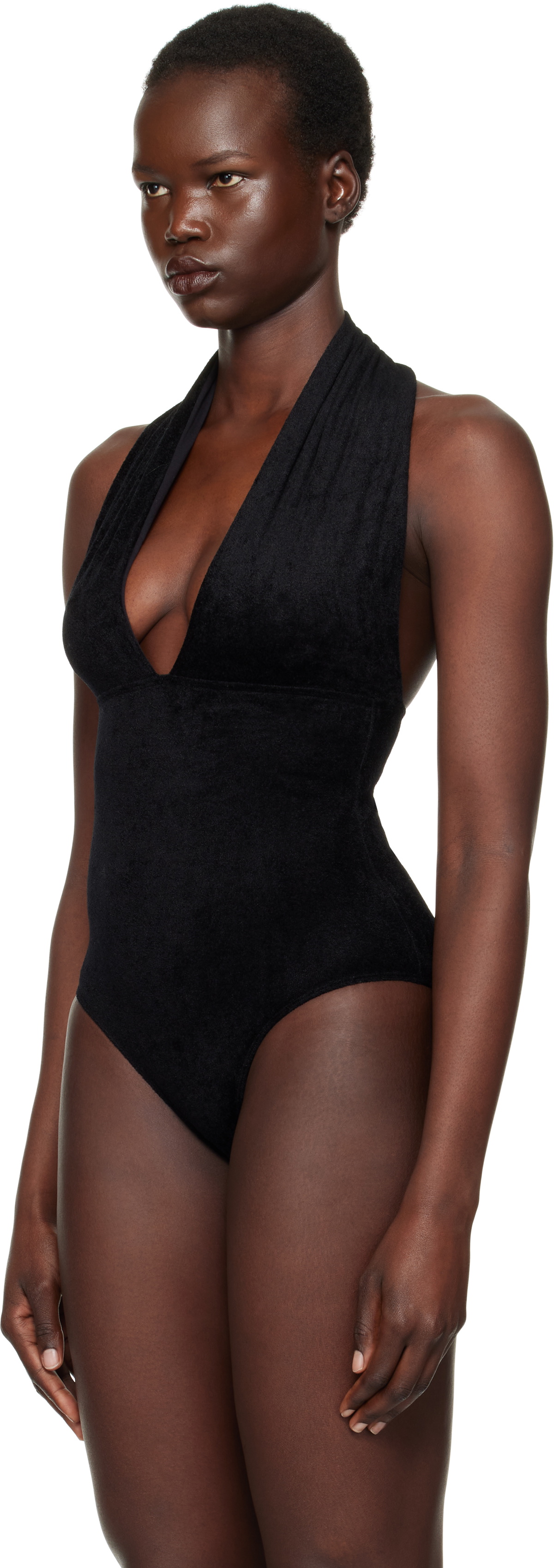 Baserange Black Hall Bodysuit
