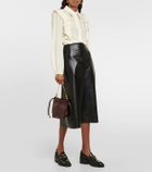 Chloé Marcie Mini leather bucket bag