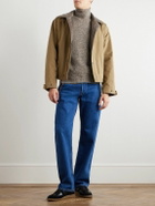 Altea - Wool and Cashmere-Blend Rollneck Sweater - Brown