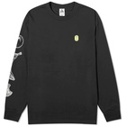 Nike Men's ACG Hike Snacks Dri-Fit Long Sleeve T-Shirt in Black