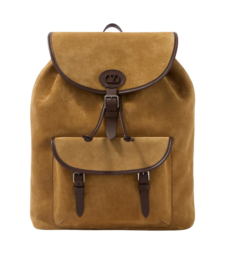 Photo: Valentino Garavani VLogo suede backpack