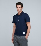 Thom Browne - Cotton short-sleeved polo shirt