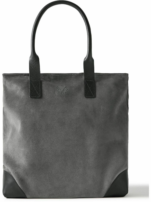 Photo: Bennett Winch - Leather-Trimmed Suede Tote Bag