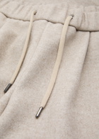 Herno Brushed Felt Sweatpants Cream