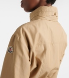 Moncler Rhododendron technical cotton-blend parka