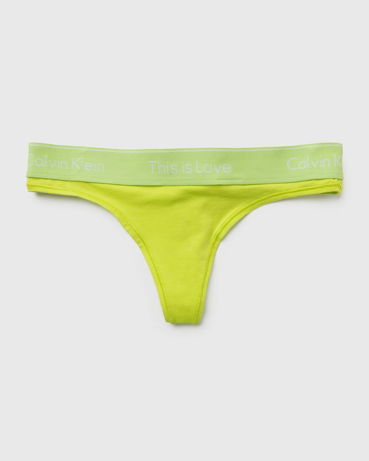 Calvin Klein Underwear MODERN THONG - Thong - green flash/neon