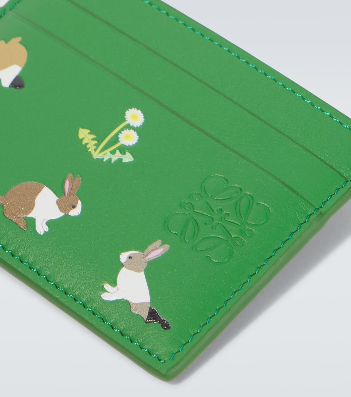 Loewe x Suna Fujita Bunny Anagram leather cardholder Loewe