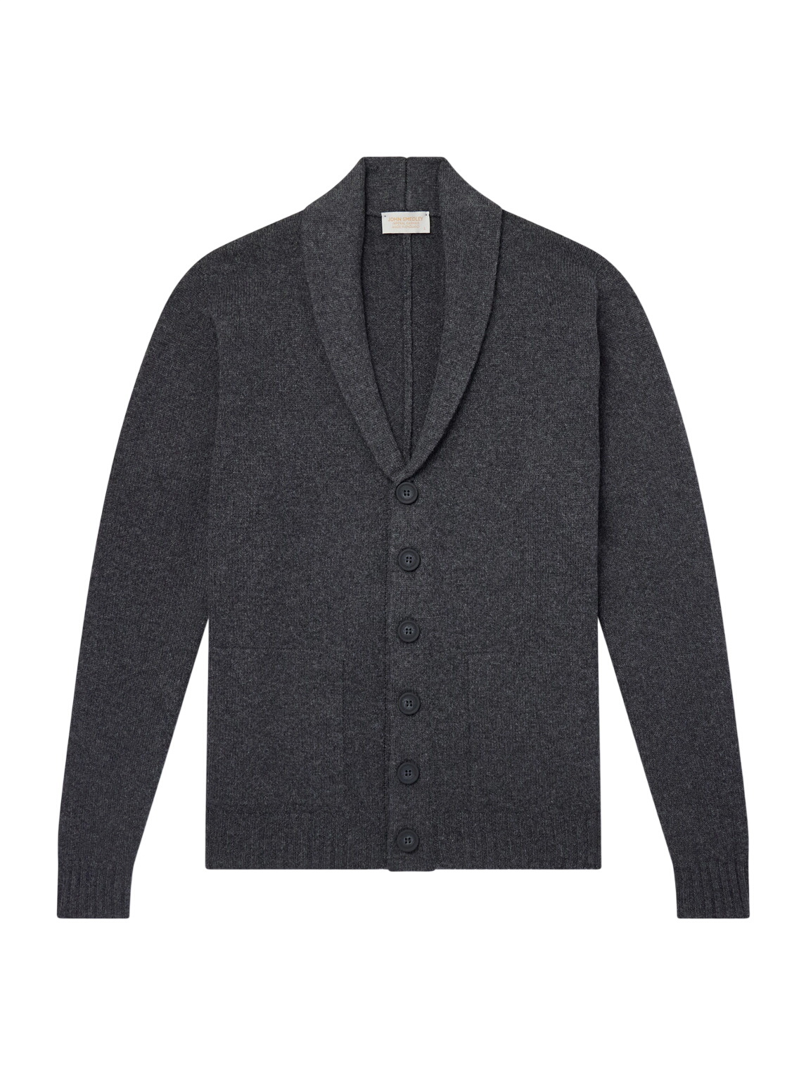 John Smedley - Patterson Shawl-Collar Merino Wool and Cashmere