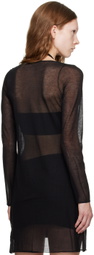 Paris Georgia Black Jasmine Cardigan & Tank Top Set