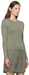 St. Agni Green Organic Cotton Long Sleeve T-Shirt