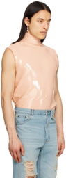 EGONlab Pink Sequin Turtleneck