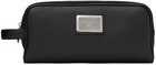 Dolce & Gabbana Black Logo Plaque Pouch