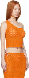 Gimaguas Orange Isola Tank Top