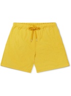Aspesi - Straight-Leg Mid-Length Swim Shorts - Yellow