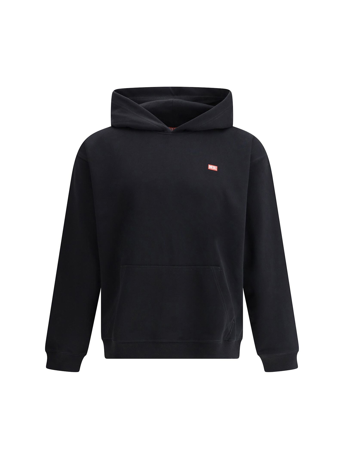【DIESEL】関税・送料込み S-Boxt-Hood-Q7 Gray Men's Hoodie with multi-layered logo print | Grey | Diesel