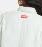 Kenzo Embroidered denim overshirt