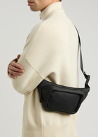 Rains Mini Rubberised Belt bag - Black - One Size
